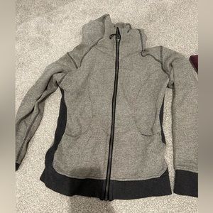 Lululemon scuba hoodie full zip size 4